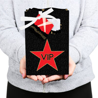 Red Carpet - Movie Night Party Favor Boxes - Set of 12
