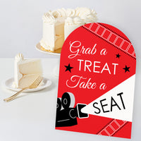 Red Carpet Party Signs Set - 6 Ct