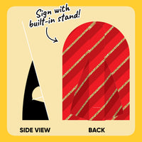Red Carpet Party Signs Set - 6 Ct