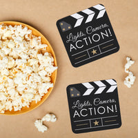 Drink Coasters - Movie Night - 25 Ct