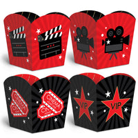 Red Carpet Treat Boxes - 12 Ct