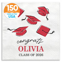 Custom Text - Grad Napkins