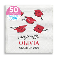 Custom Text - Grad Napkins