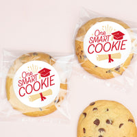 Red One Smart Cookie sticker detail