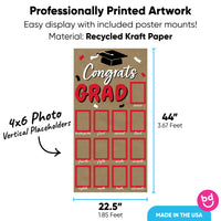 Red Grad Kraft Photo Banner