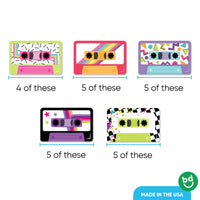 Retro Mixtapes Treat Picks - 24 Ct