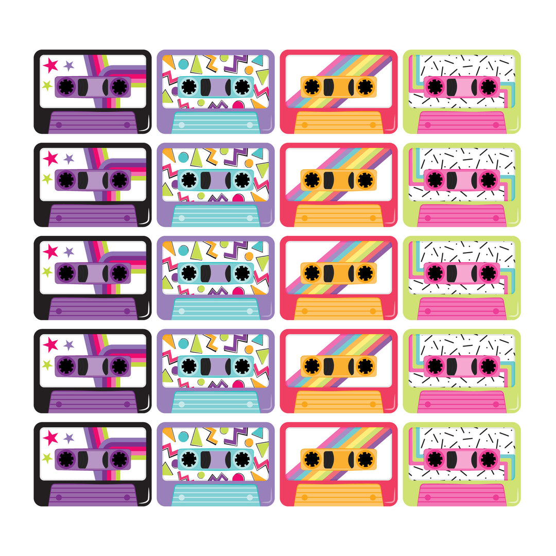 Retro Mixtapes Large Essentials - 20 Ct