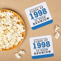 Custom Text Coasters - Class Reunion