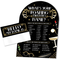 Roaring 20s What's Your Name Party Game