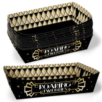 Roaring 20s Paper Food Trays - 12 Ct
