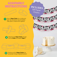 Rodeo Cowgirl DIY Paper Chains - 128 Pc