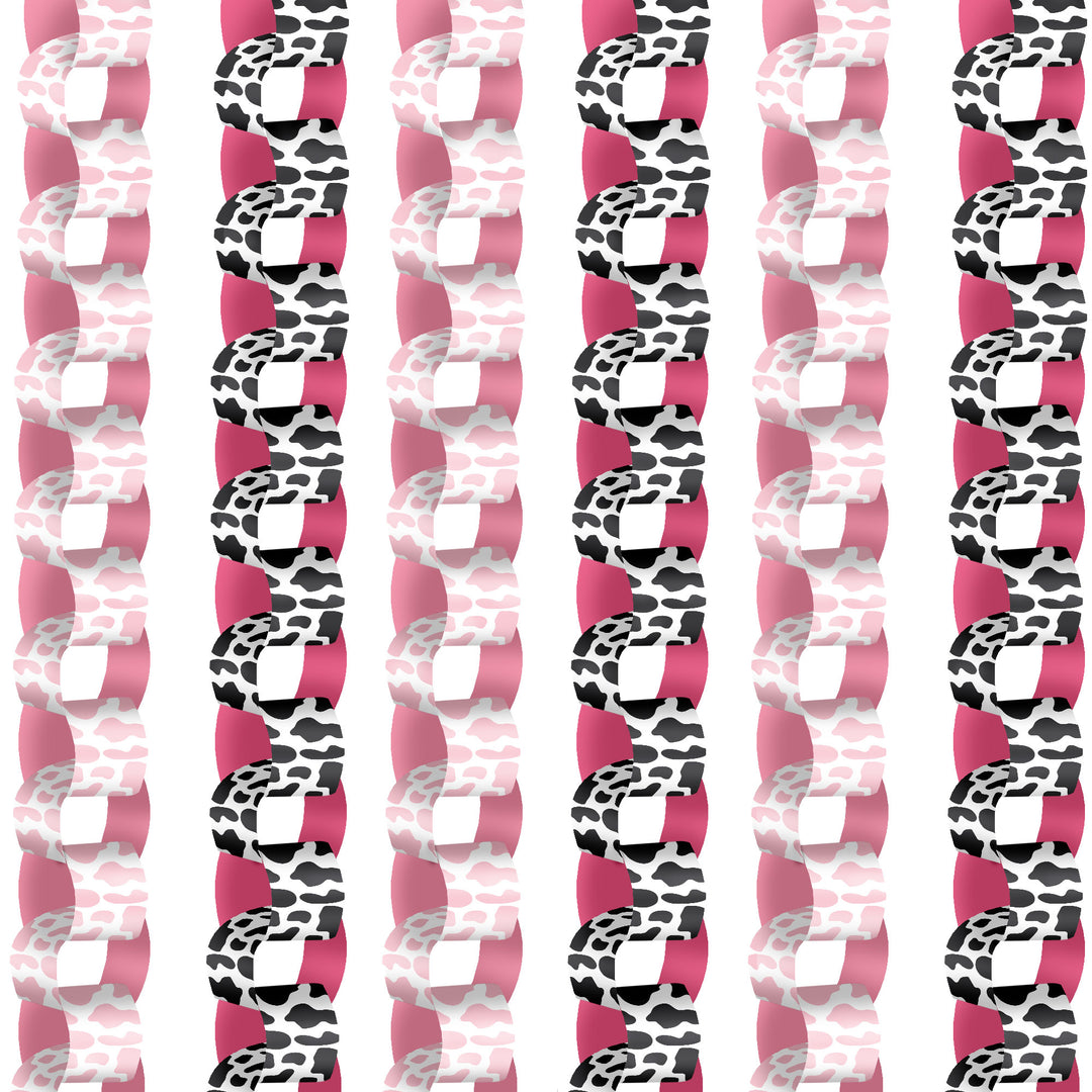 Rodeo Cowgirl DIY Paper Chains - 128 Pc