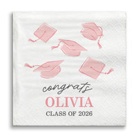 Custom Text - Pastel Grad Napkins