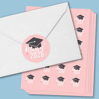 2026 Graduation Envelope Seal Stickers - 120 Ct