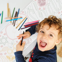 Rosh Hashanah - Coloring Table Runner - 7'