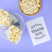 Paper Treat Bags - Rustic Leaves - 25 Ct