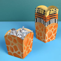 Safari Animals Treat Boxes - 12 Ct