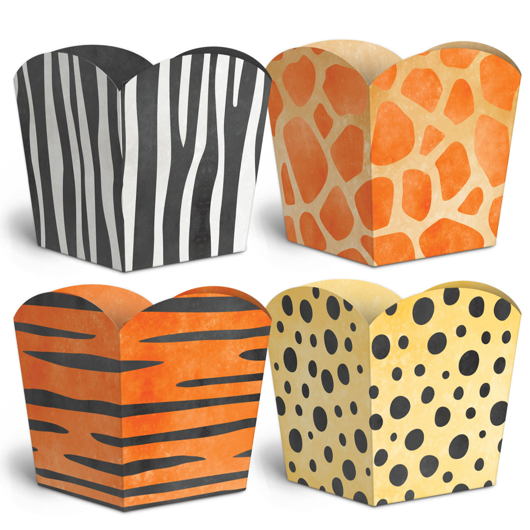 Safari Animals Treat Boxes - 12 Ct
