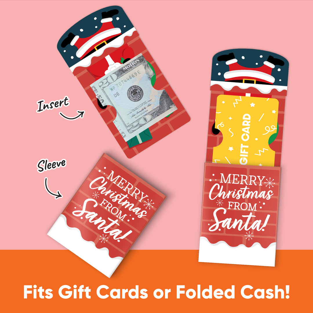 Merry Christmas from Santa Nifty Gifty Card Holders - 8 Ct
