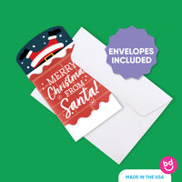 Merry Christmas from Santa Nifty Gifty Card Holders - 8 Ct