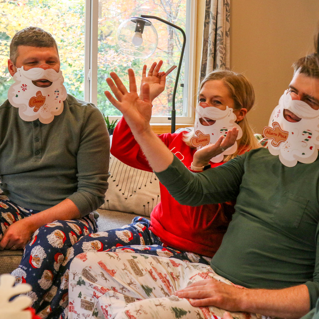 Jolly Santa Guessing Game - 8 Ct