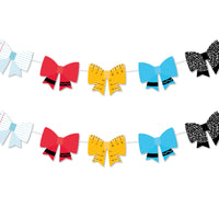 School Supplies - 3D Bow Banner