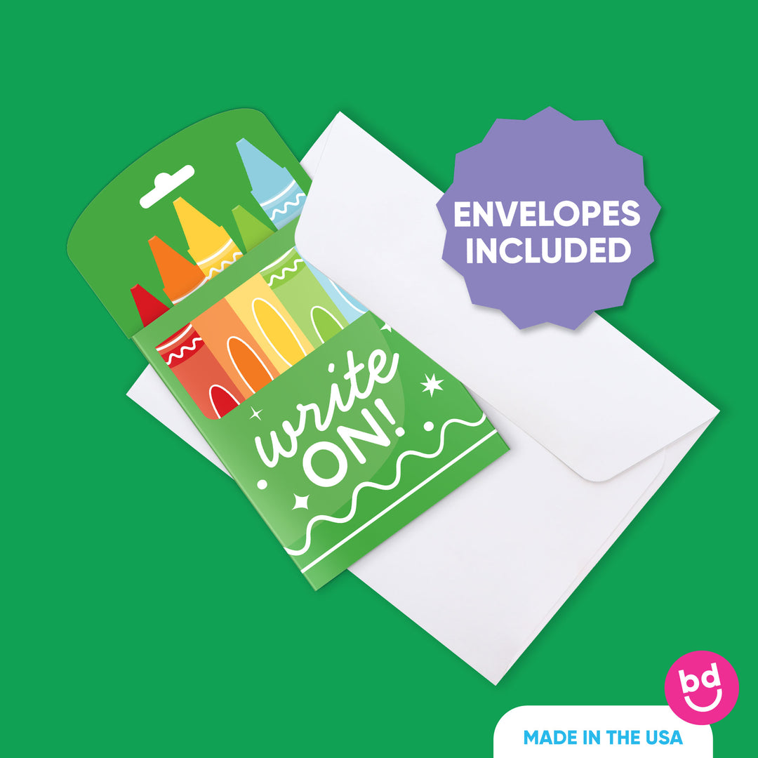 Set of 8 gift card holders with matching envelopes included