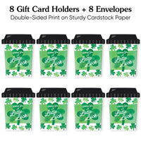 Shamrock St. Patrick’s Day Nifty Gifty Card Holders - 8 Ct