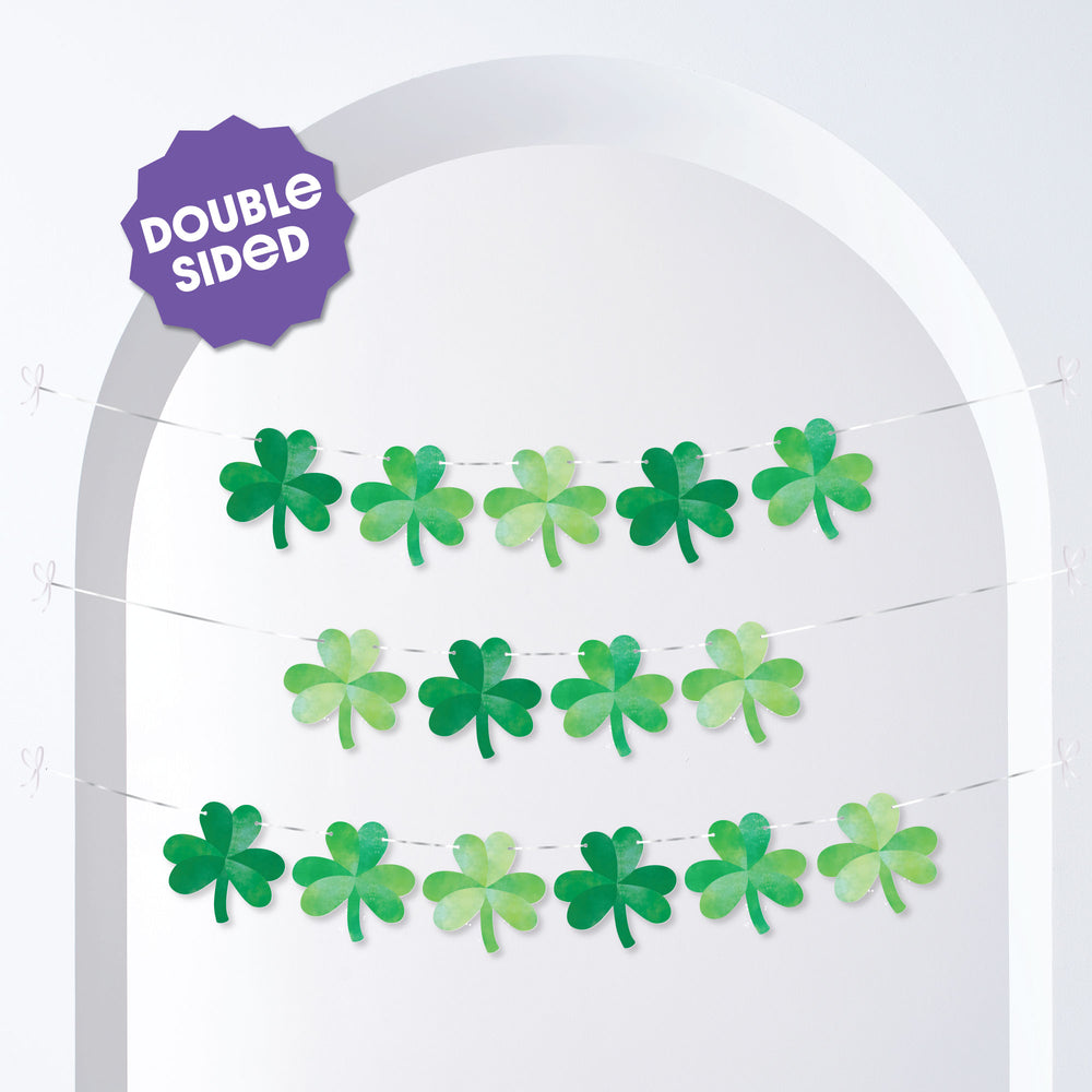 Shamrock Garland Banner