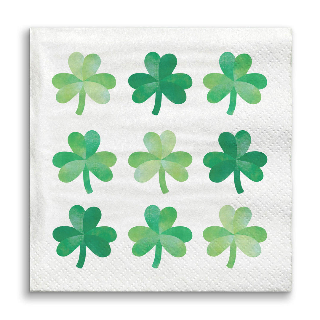 Shamrock St. Patrick’s Day Napkins - 24 Count
