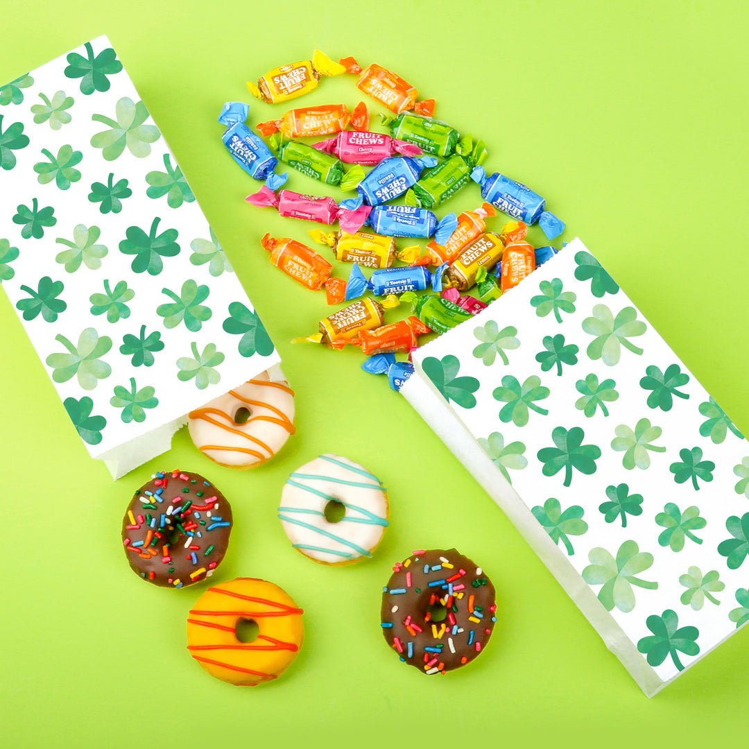 Popcorn Bags - Shamrock St. Patrick’s Day - 25 Ct