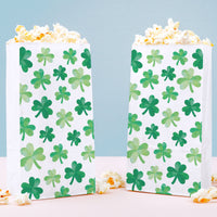 Popcorn Bags - Shamrock St. Patrick’s Day - 25 Ct