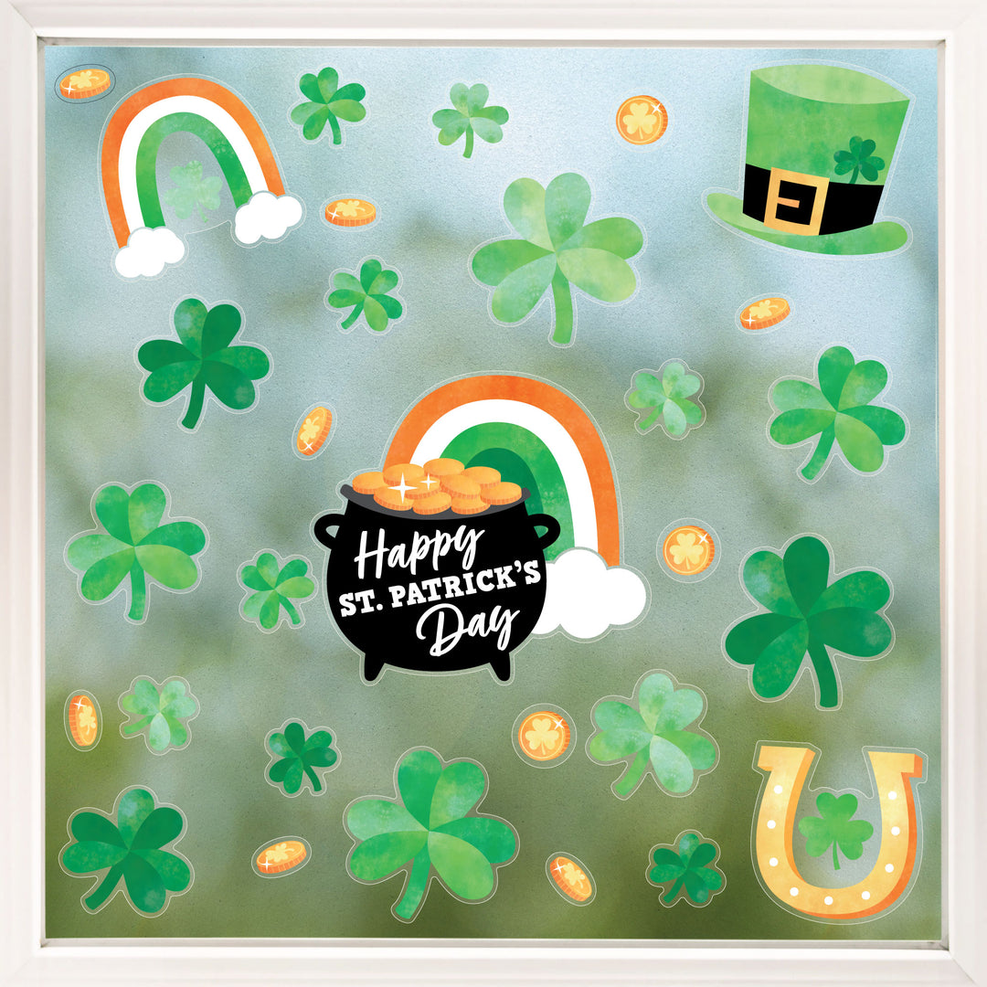 St. Patrick’s Day Window Clings