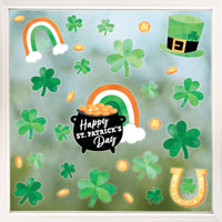 St. Patrick’s Day Window Clings