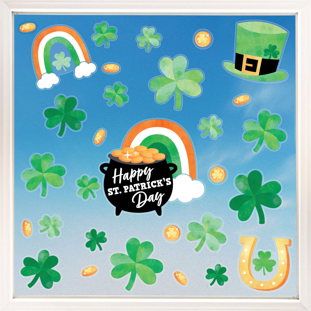 St. Patrick’s Day Window Clings