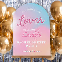 Custom Text She Found Her Lover Welcome Sign