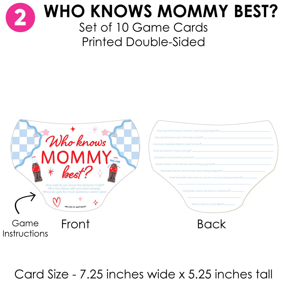 She's Ready to Pop Baby Shower Gamerific Bundle