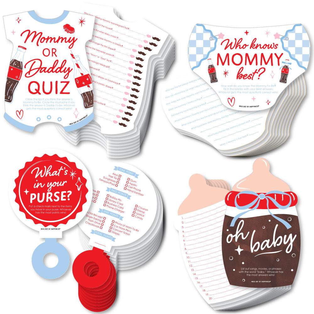 She's Ready to Pop Baby Shower Gamerific Bundle