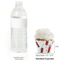 She's Ready to Pop Cupcake Wrappers - 12 Ct
