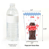 She's Ready to Pop Popcorn Boxes - 12 Ct
