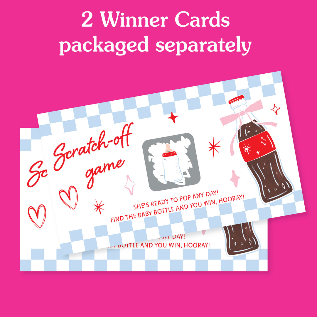 She's Ready to Pop Scratch Off Cards Game - 22 Ct