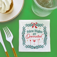Napkins - Silence Nights are Overrated - 24 Ct