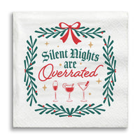 Napkins - Silence Nights are Overrated - 24 Ct