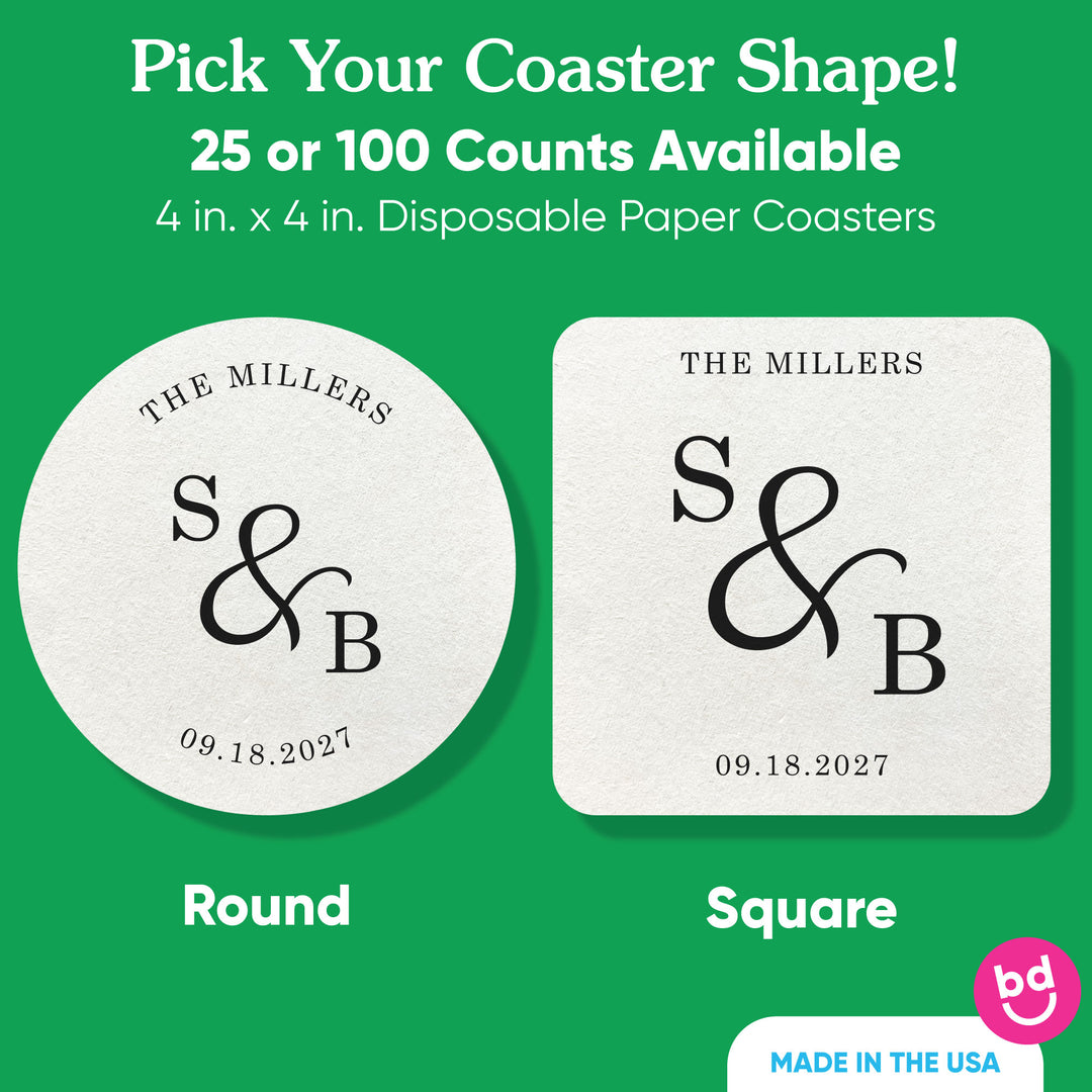 Custom Text Coasters - Simple Script