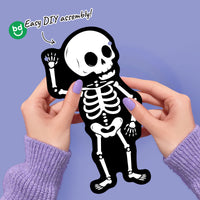 Skeletons Garland Banner - 15 Pc