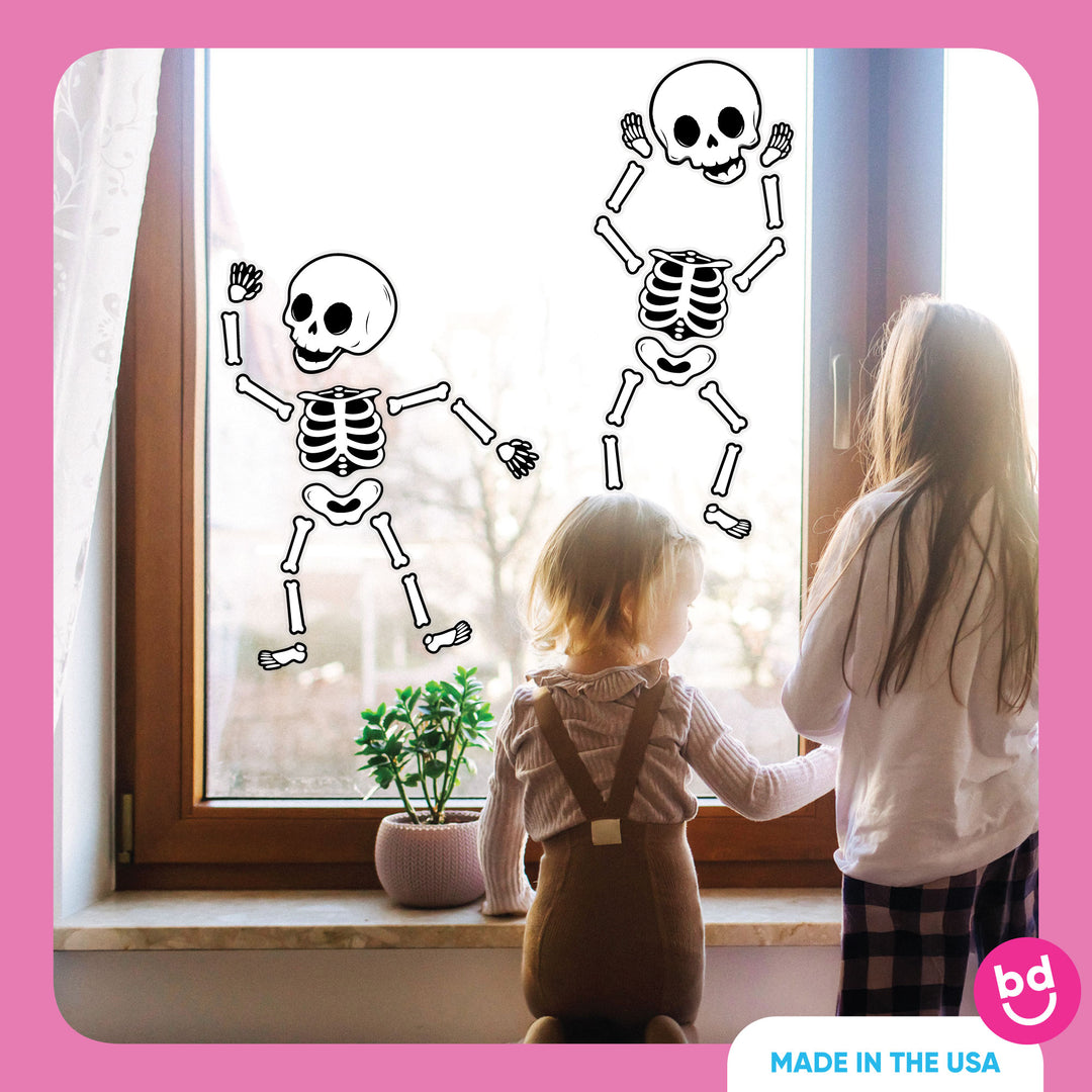 Skeletons Window Clings