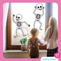 Skeletons Window Clings