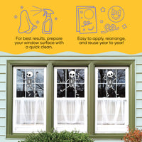 Skeletons Window Clings