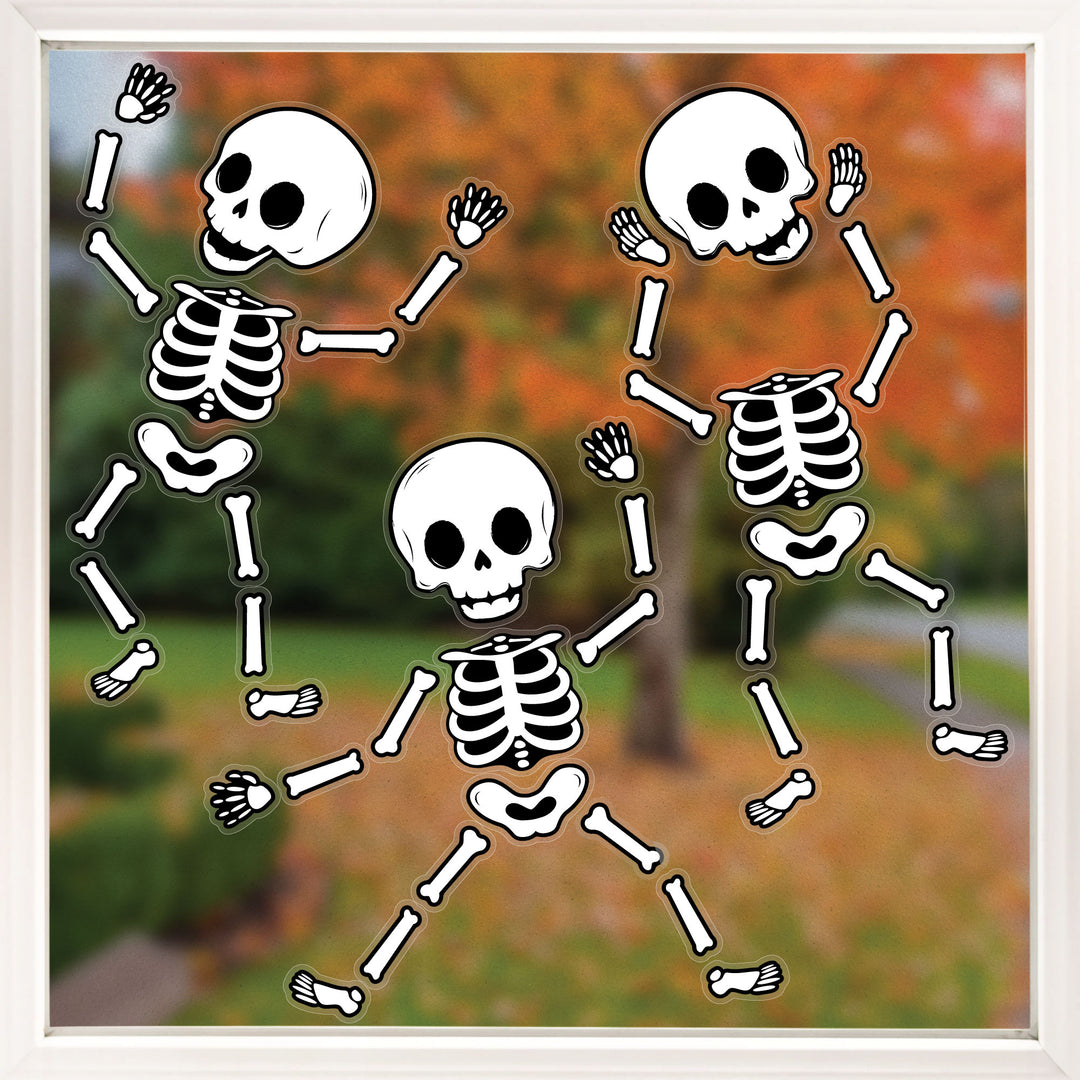 Skeletons Window Clings