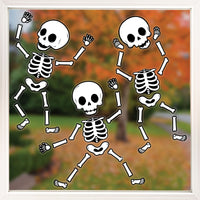 Skeletons Window Clings